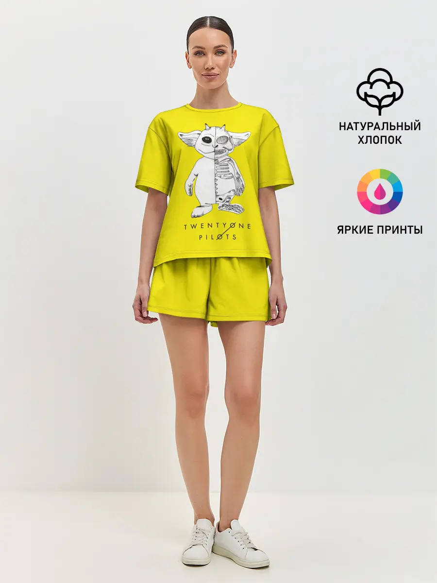 Женская пижама с шортами / TWENTY ONE PILOTS