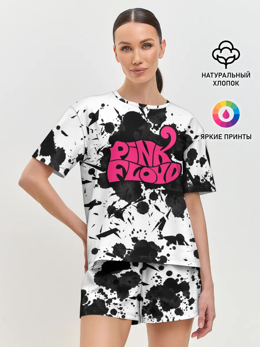 Женская пижама с шортами / PINK FLOYD