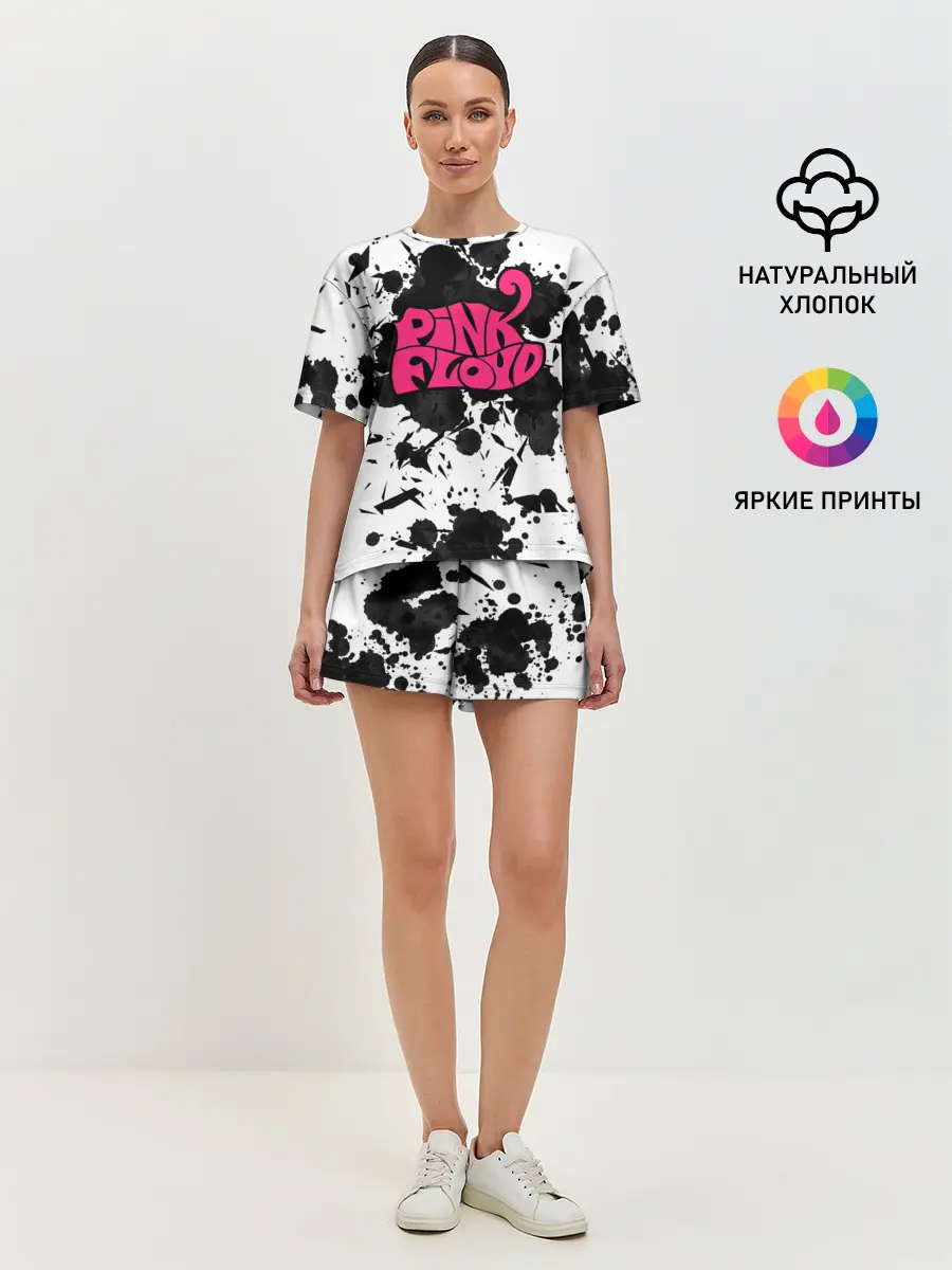 Женская пижама с шортами / PINK FLOYD