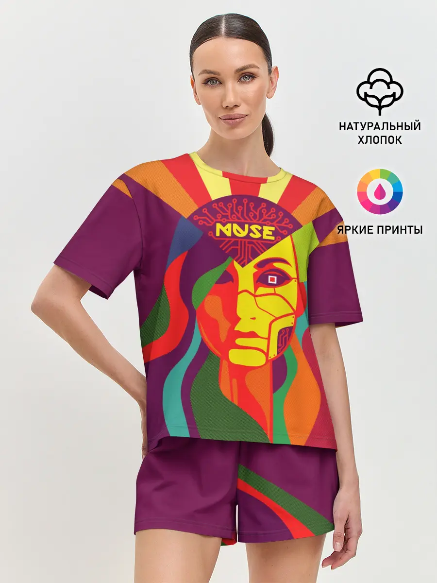 Женская пижама с шортами / Muse