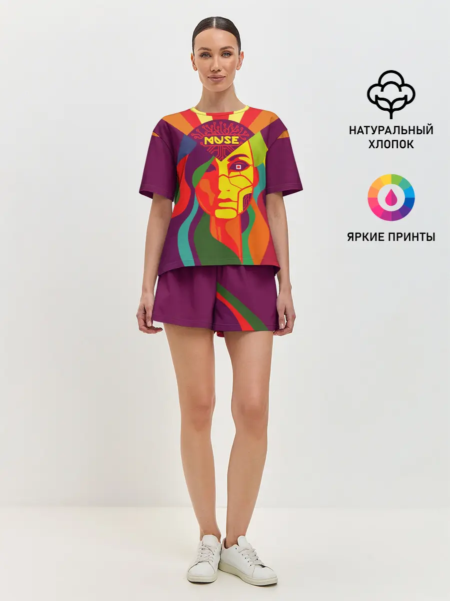 Женская пижама с шортами / Muse
