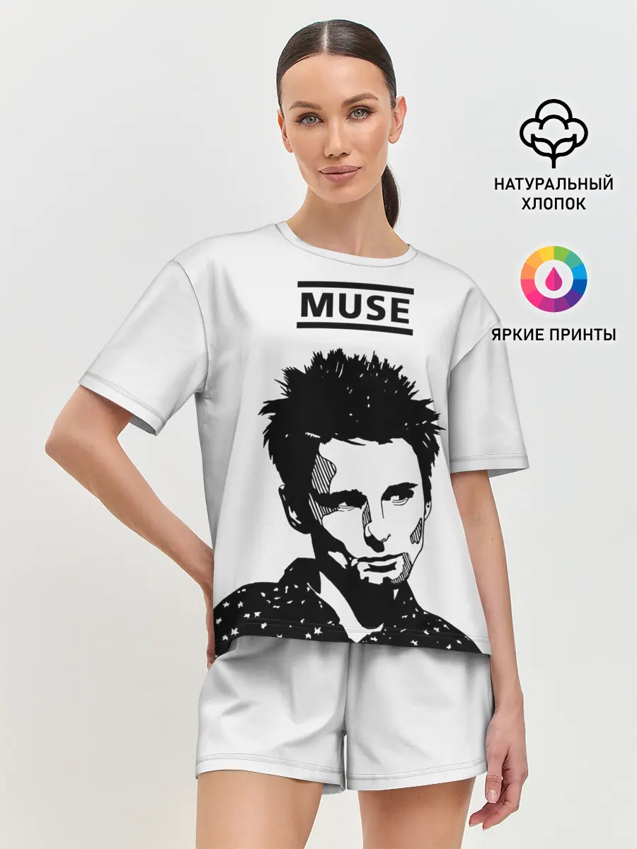 Женская пижама с шортами / Muse