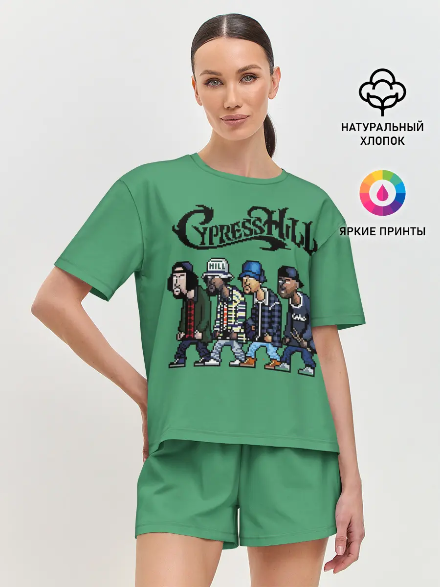 Женская пижама с шортами / Cypress Hill