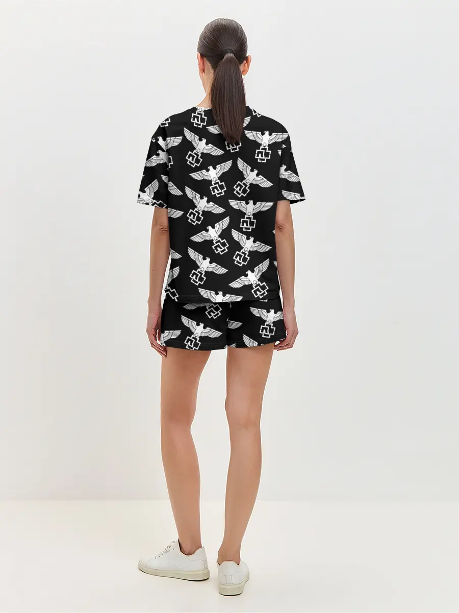 Женская пижама с шортами / Rammstein