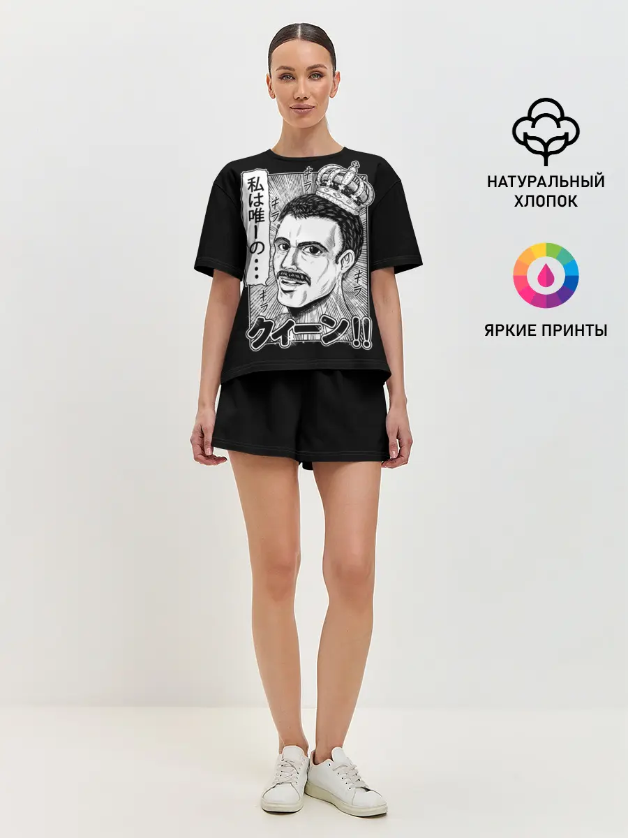 Женская пижама с шортами / Queen