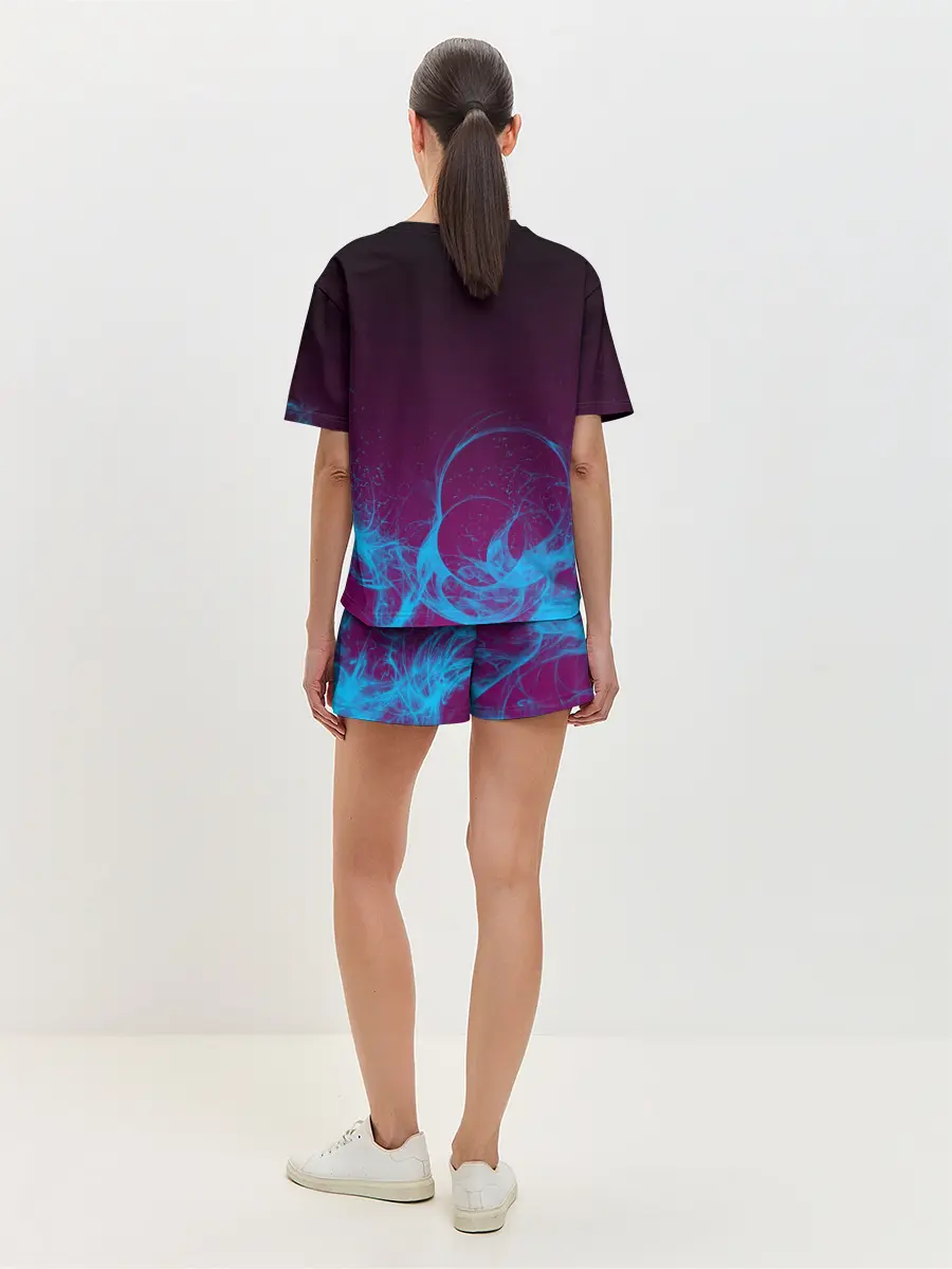 Женская пижама с шортами / CYBERPUNK 2077