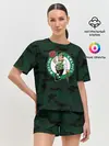 Женская пижама с шортами / Boston Celtics