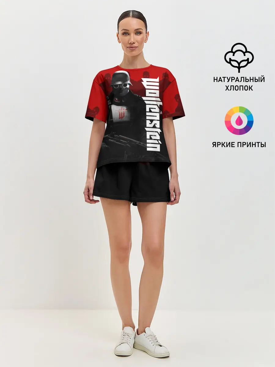 Женская пижама с шортами / Wolfenstein