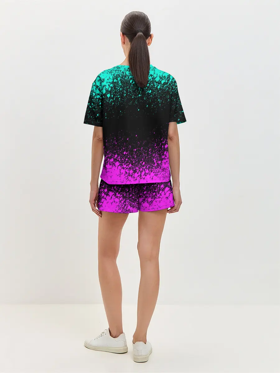 Женская пижама с шортами / Blink-182