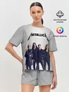 Женская пижама с шортами / Metallica