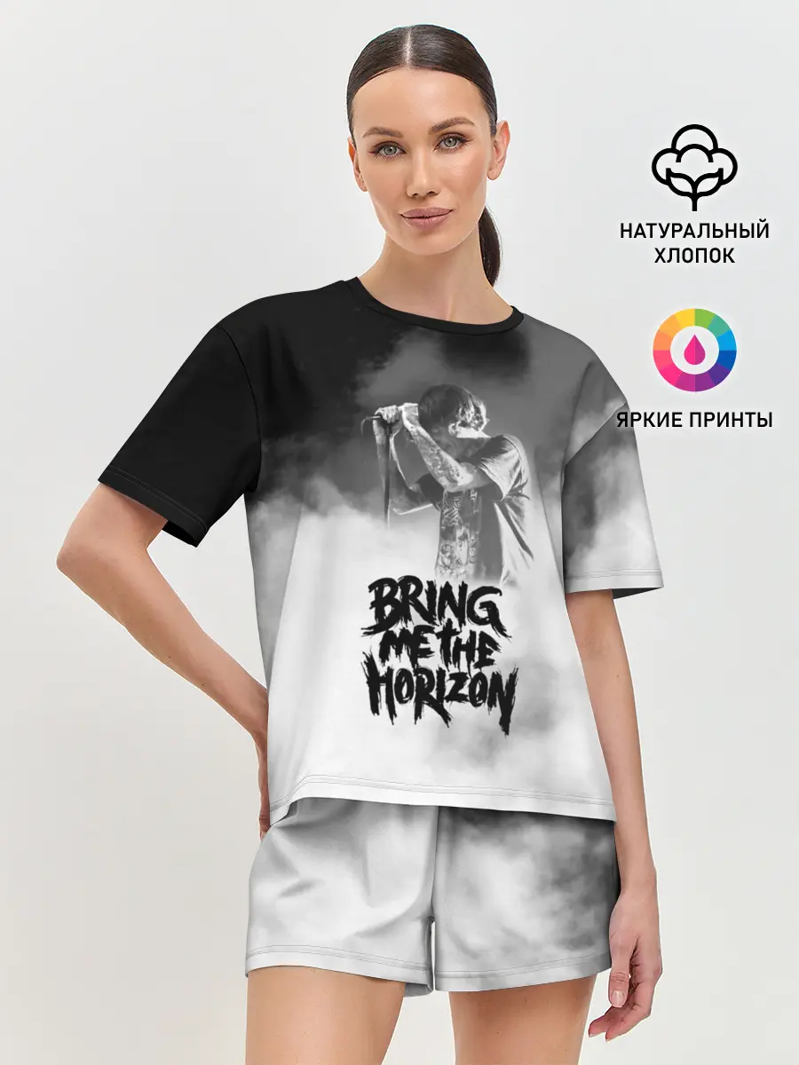 Женская пижама с шортами / Bring Me the Horizon