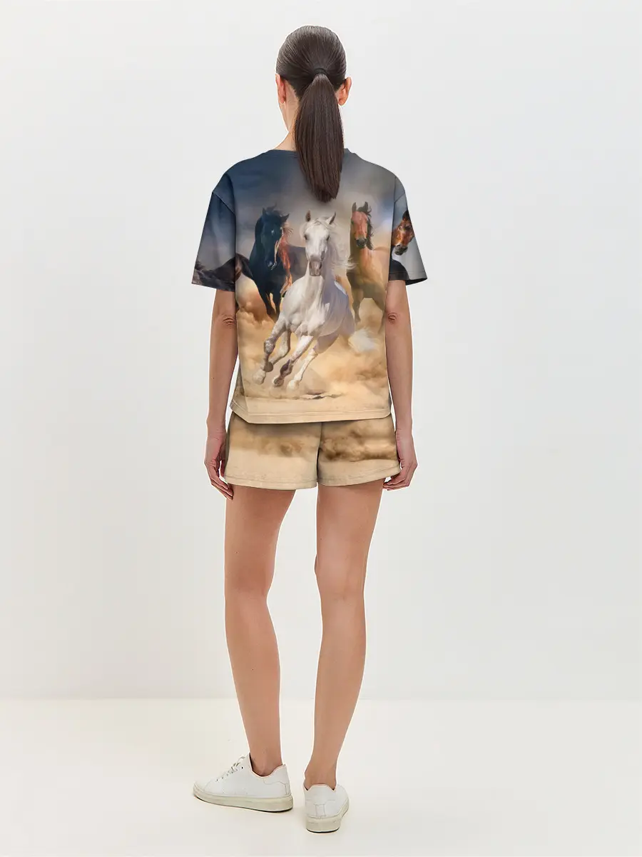 Женская пижама с шортами / Табун