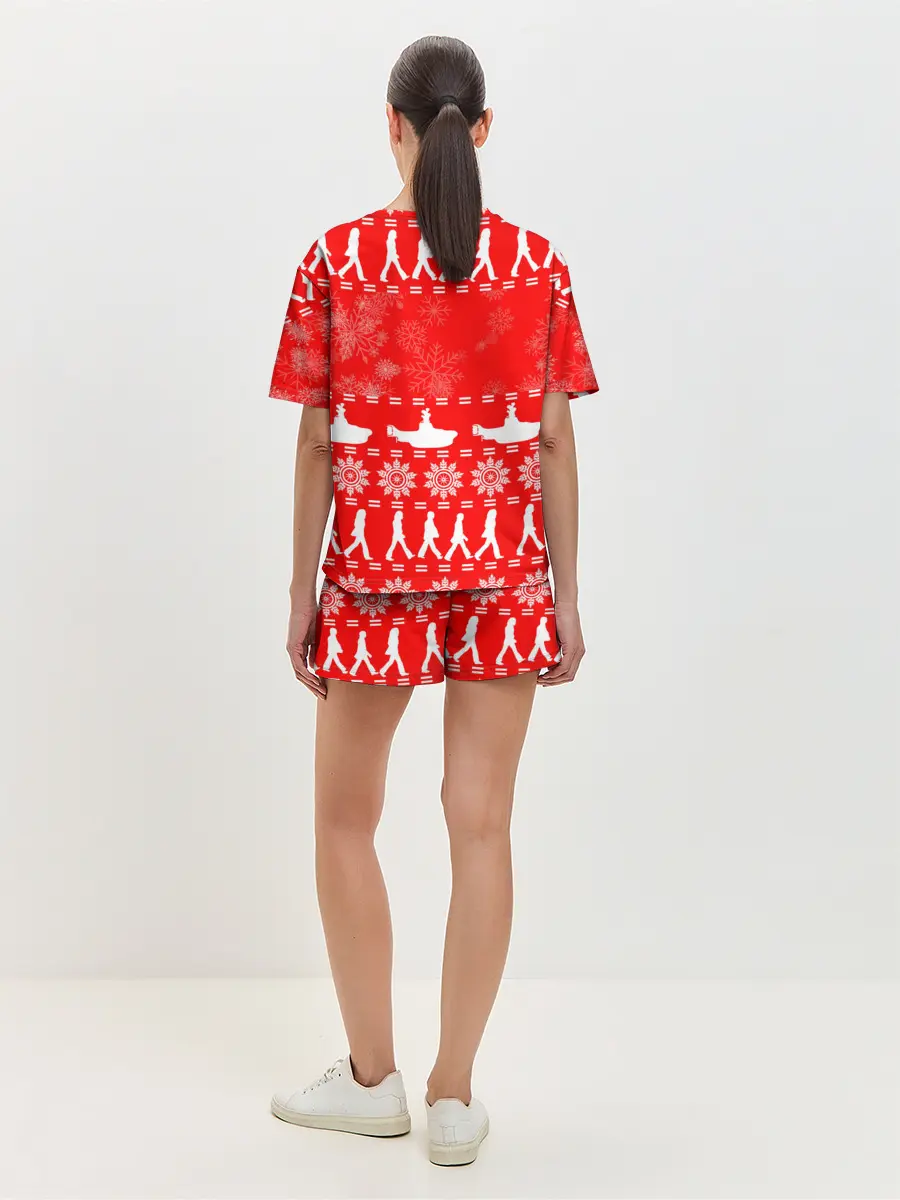 Женская пижама с шортами / The Beatles