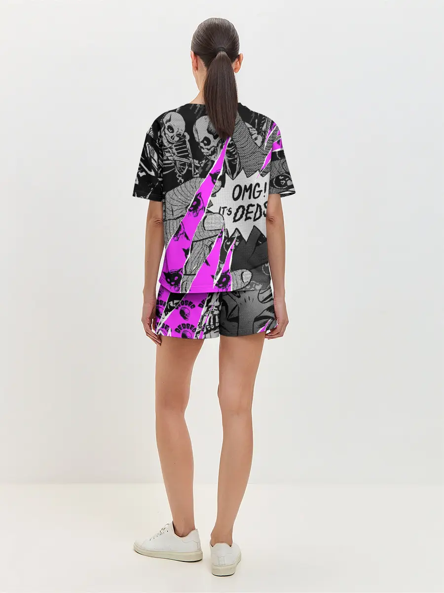 Женская пижама с шортами / DEDSEC