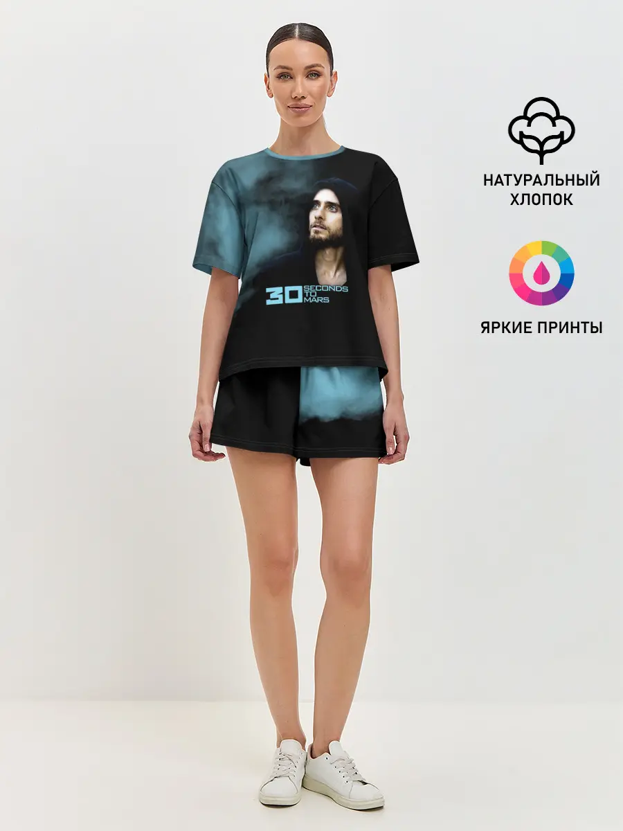 Женская пижама с шортами / 30 Seconds to Mars