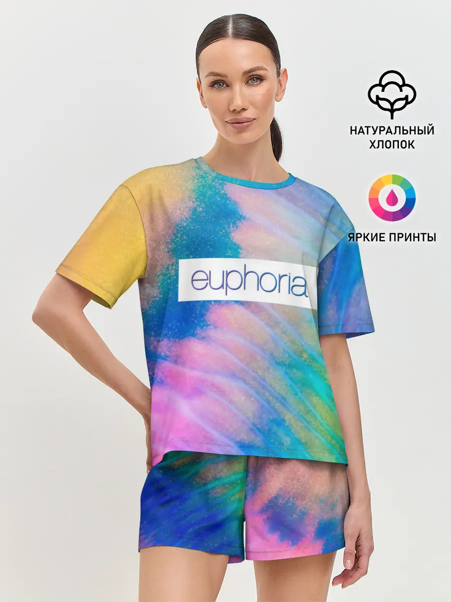 Женская пижама с шортами / сериал Euphoria