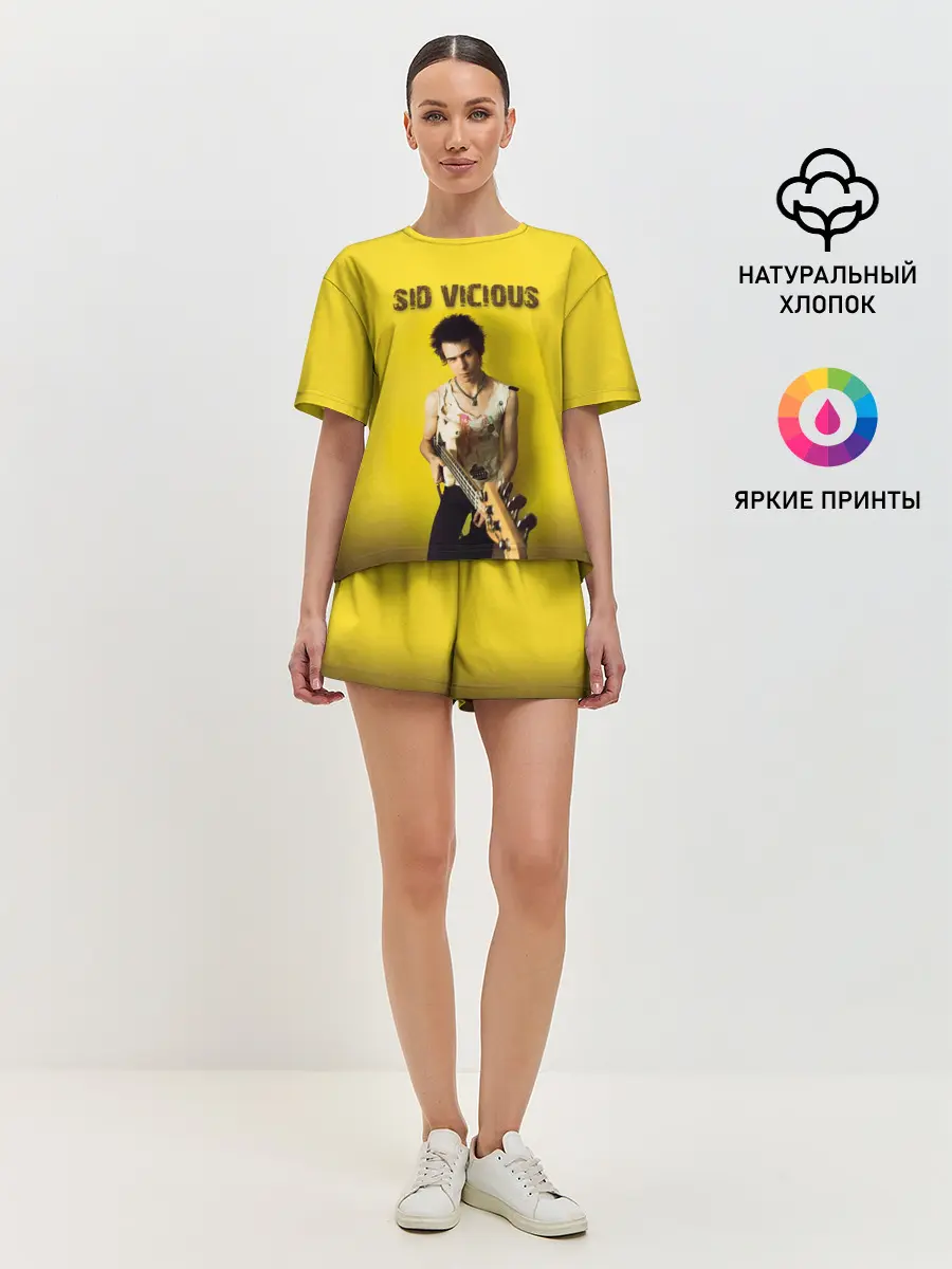 Женская пижама с шортами / Sid Vicious