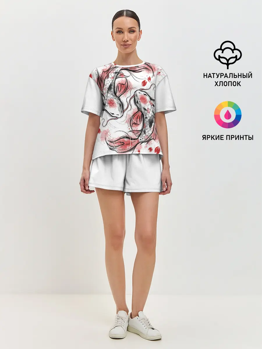 Женская пижама с шортами / Japan dream