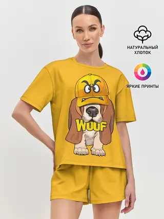 Женская пижама с шортами / Woof