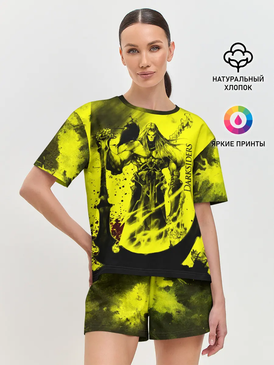 Женская пижама с шортами / Darksiders