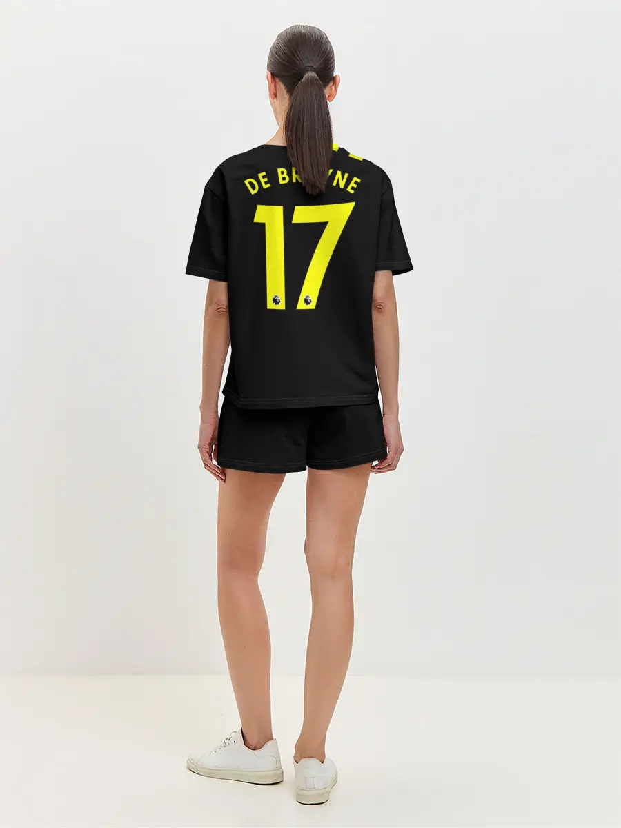 Женская пижама с шортами / De Bruyne away 19-20