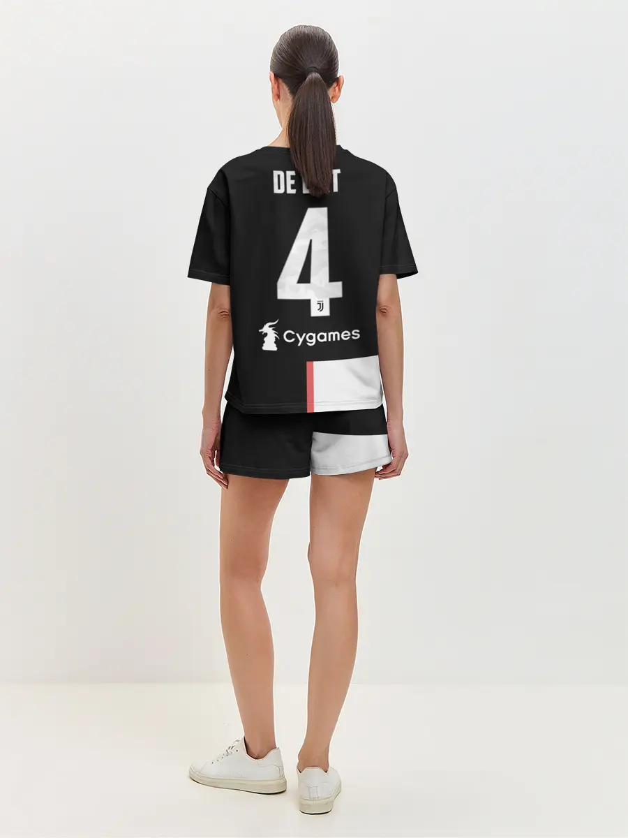 Женская пижама с шортами / Де Лигт домашняя 2020