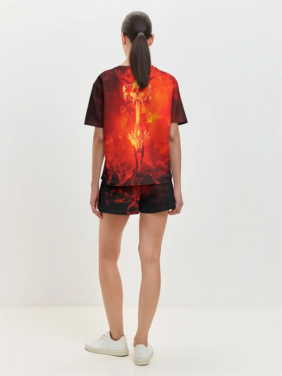 Женская пижама с шортами / DOOM