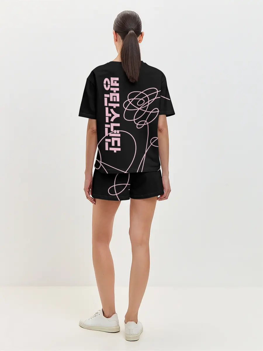 Женская пижама с шортами / BTS