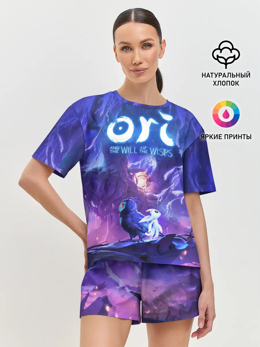 Женская пижама с шортами / Ori - And The Will Of The Wisp