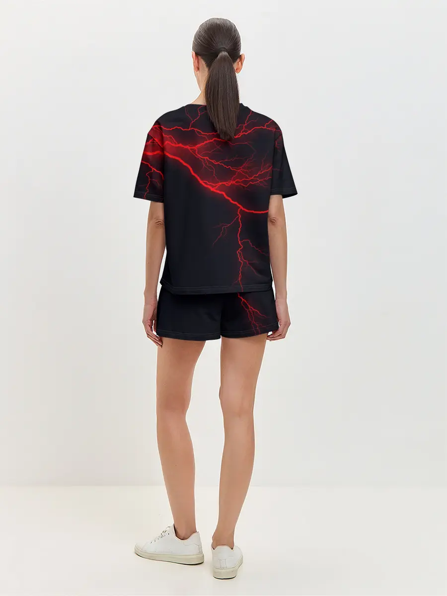 Женская пижама с шортами / Rammstein.