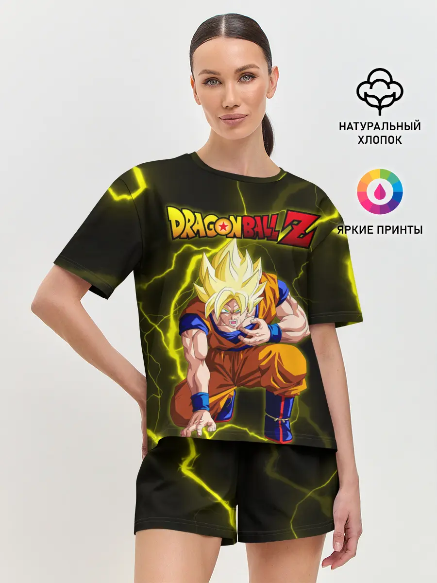 Женская пижама с шортами / Dragon Ball