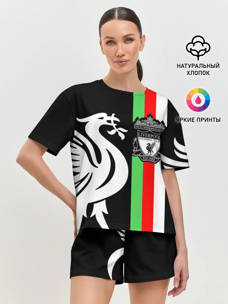 Женская пижама с шортами / Liverpool