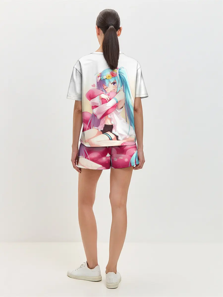 Женская пижама с шортами / Милый ангел