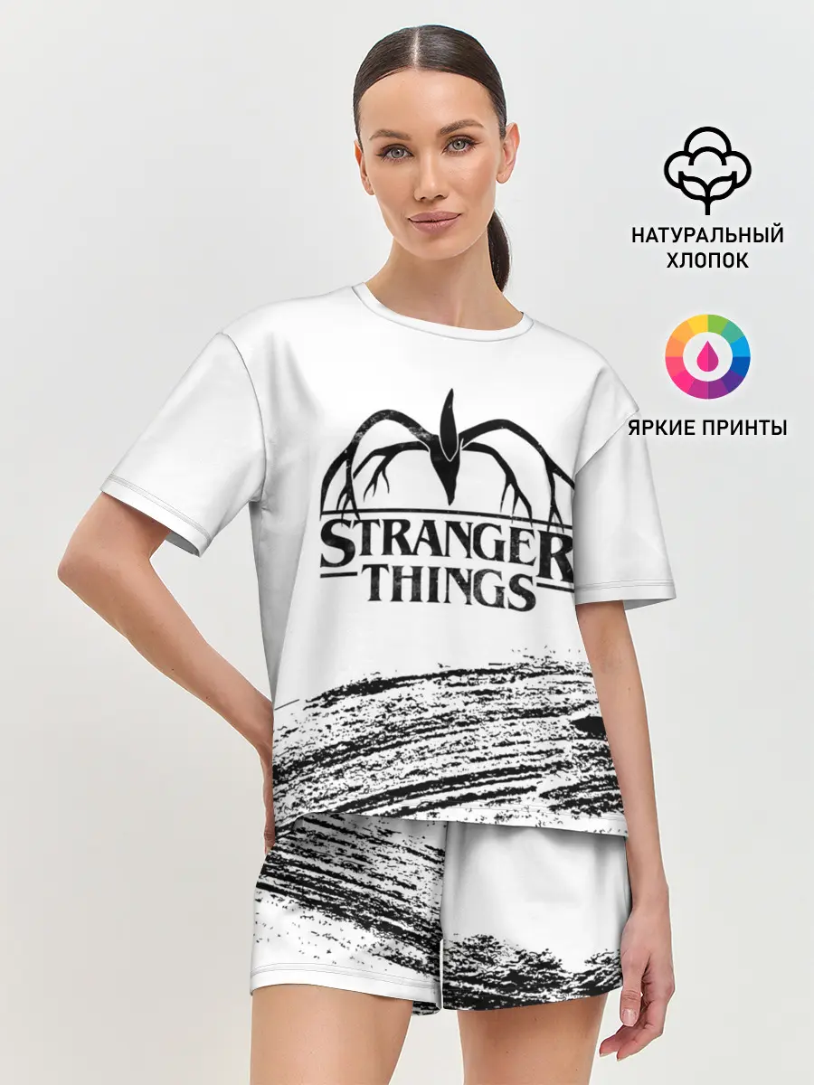 Женская пижама с шортами / STRANGER THINGS
