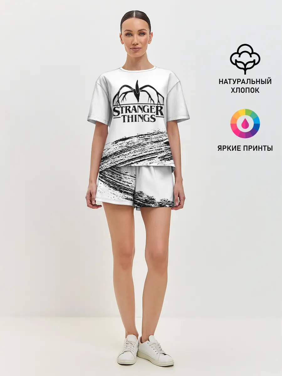 Женская пижама с шортами / STRANGER THINGS
