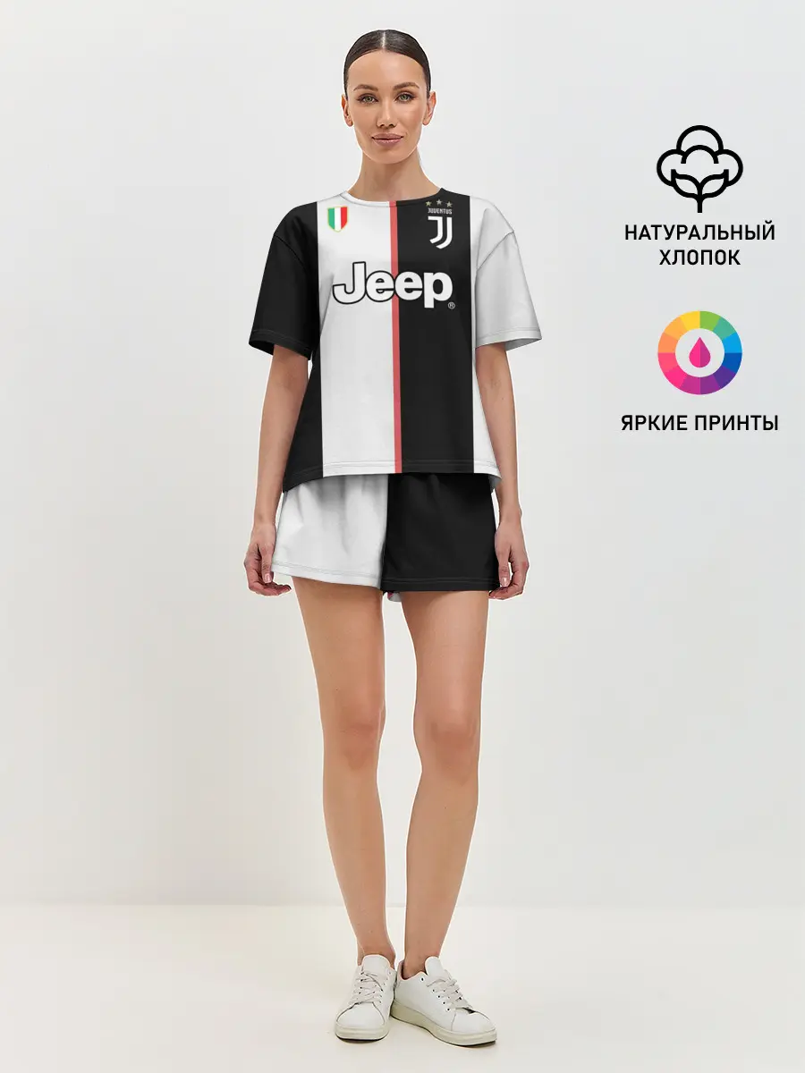 Женская пижама с шортами / Буффон домашняя 2020