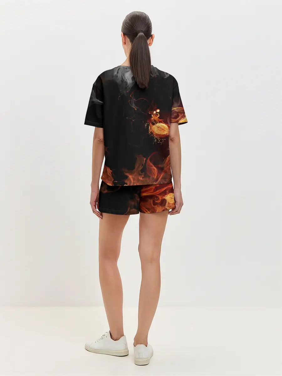 Женская пижама с шортами / Rammstein