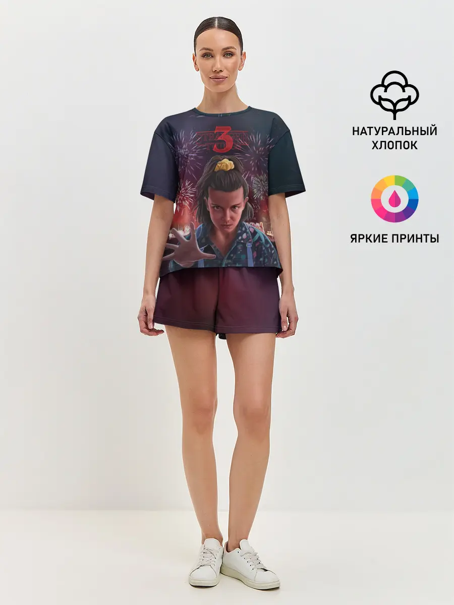 Женская пижама с шортами / 11