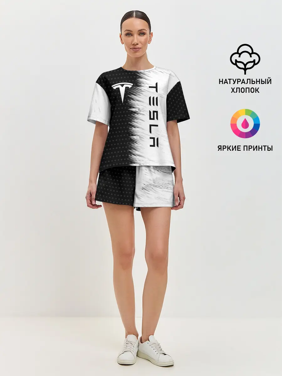 Женская пижама с шортами / TESLA