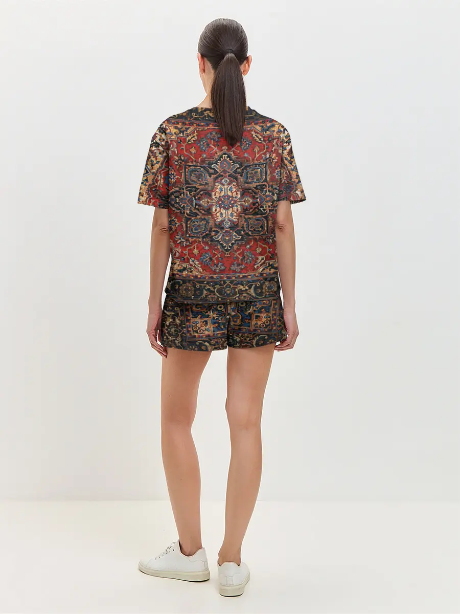 Женская пижама с шортами / из России с любовью