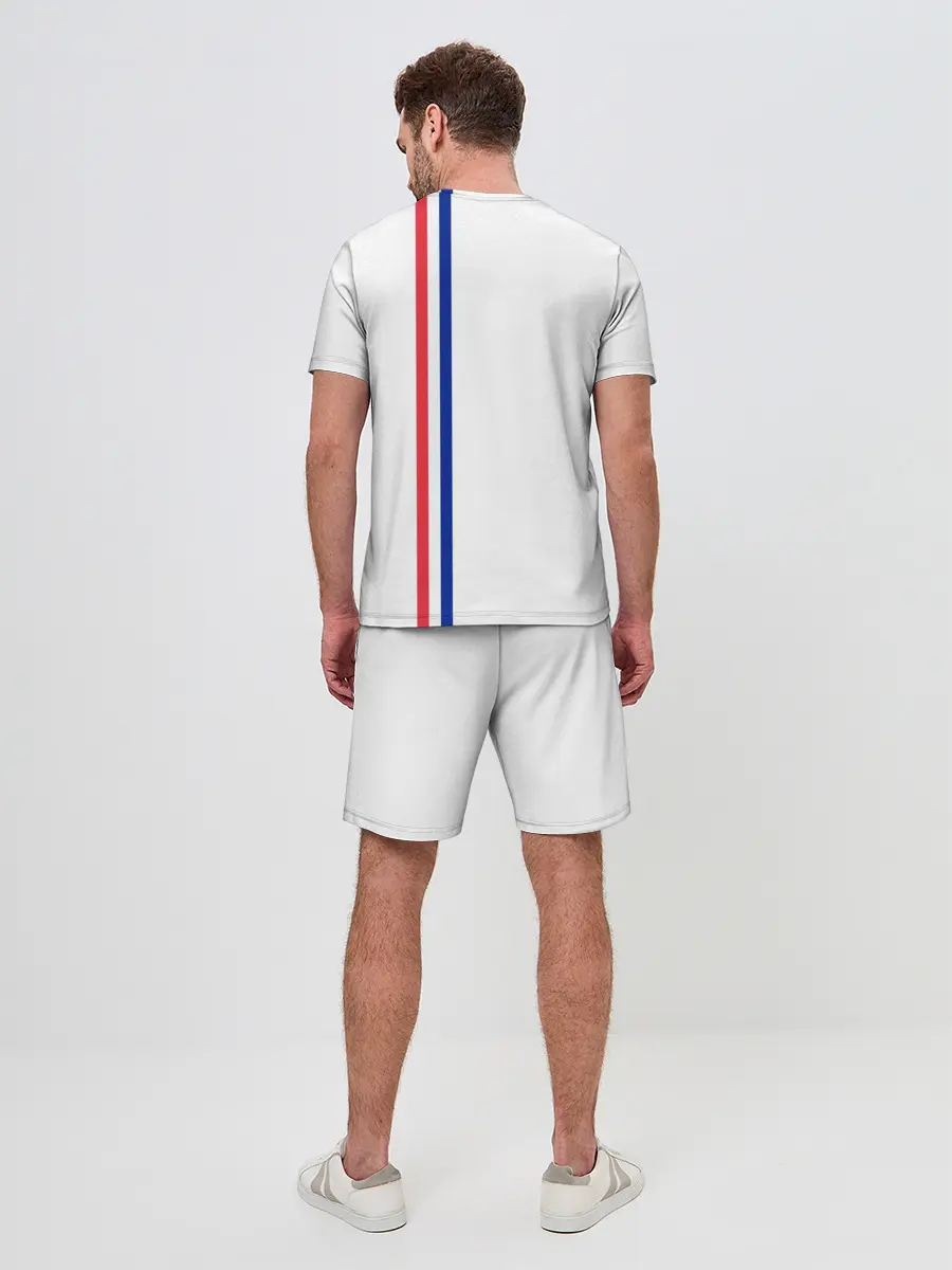 Мужской костюм с шортами / Франция, лента с гербом