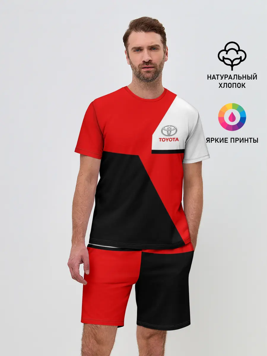 Мужской костюм с шортами / TOYOTA | ТОЙОТА