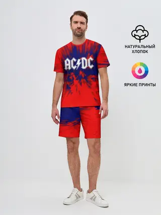 Мужской костюм с шортами / AC/DC
