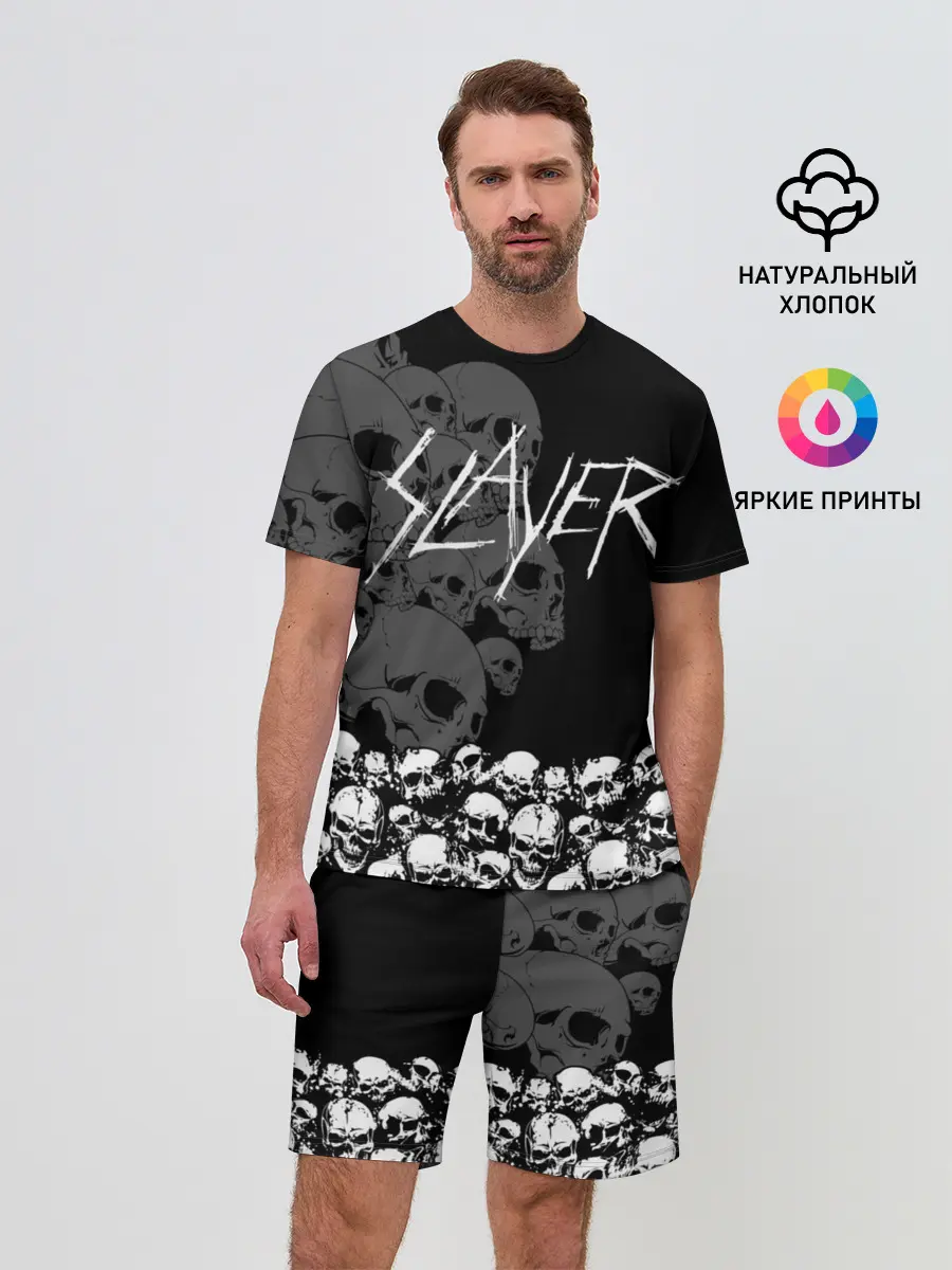 Мужской костюм с шортами / Slayer Black
