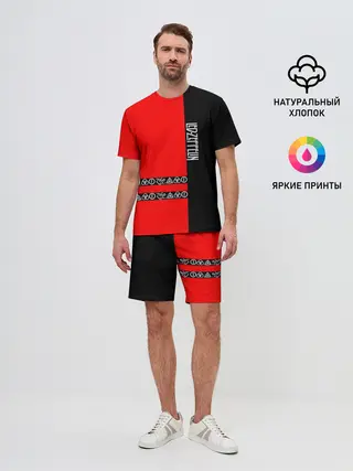 Мужской костюм с шортами / led zeppelin