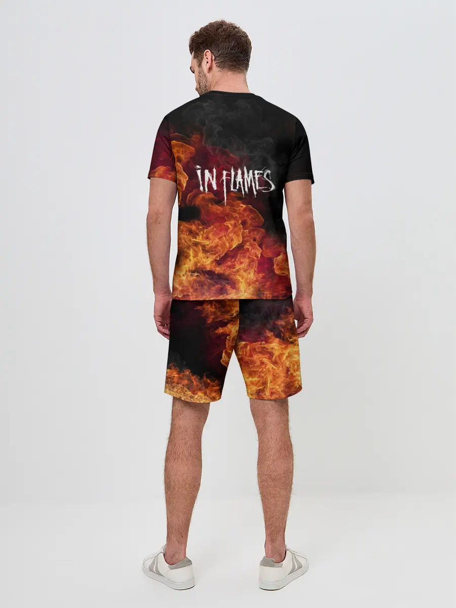 Мужской костюм с шортами / В огне