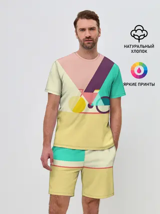 Мужской костюм с шортами / Велосипед