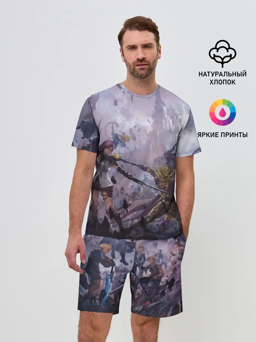 Мужской костюм с шортами / Final Fantasy