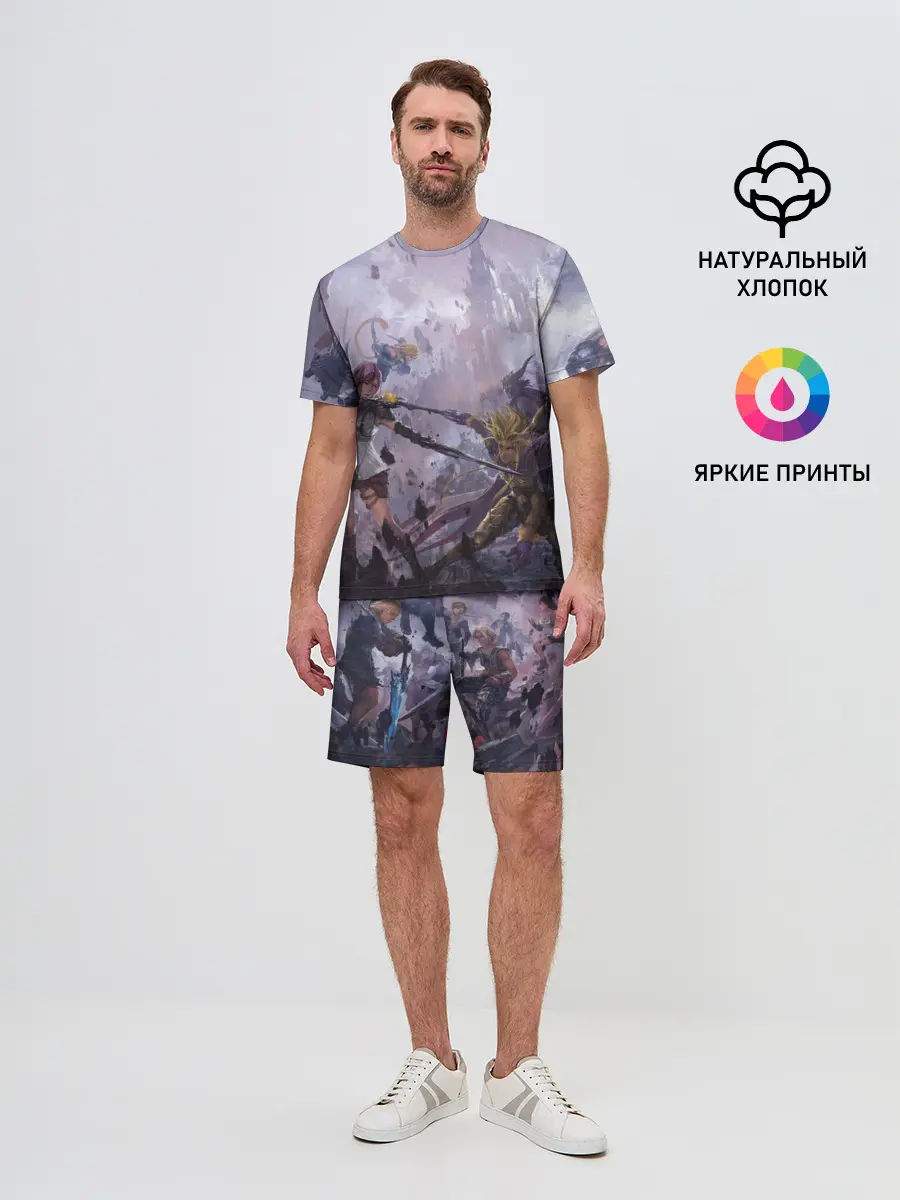 Мужской костюм с шортами / Final Fantasy