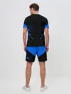 Мужской костюм с шортами / Russia-sport collection BLUE